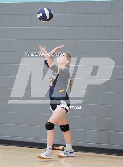 Thumbnail 2 in Lincoln Prep vs Bourgade Catholic (Epic Tourneys Volleyball Invite) photogallery.