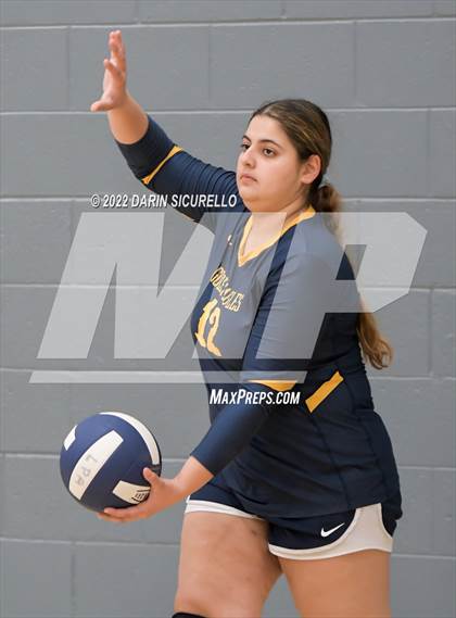 Thumbnail 3 in Lincoln Prep vs Bourgade Catholic (Epic Tourneys Volleyball Invite) photogallery.