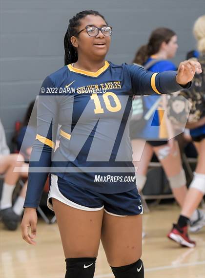 Thumbnail 1 in Lincoln Prep vs Bourgade Catholic (Epic Tourneys Volleyball Invite) photogallery.