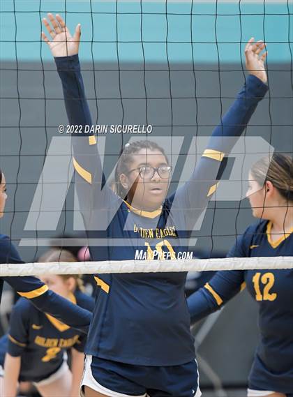 Thumbnail 1 in Lincoln Prep vs Bourgade Catholic (Epic Tourneys Volleyball Invite) photogallery.