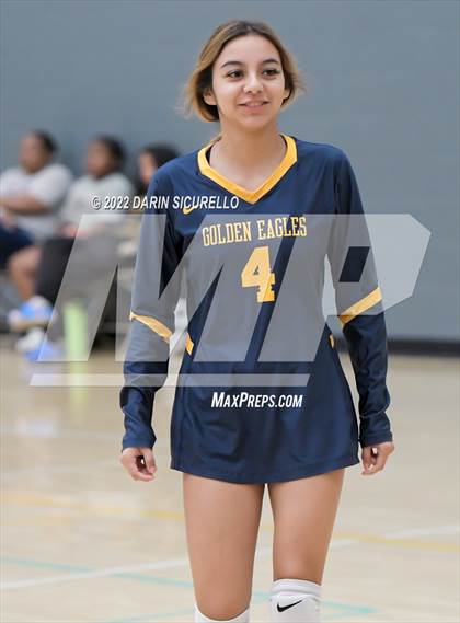 Thumbnail 2 in Lincoln Prep vs Bourgade Catholic (Epic Tourneys Volleyball Invite) photogallery.