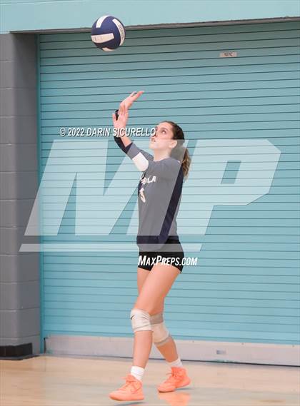Thumbnail 1 in Lincoln Prep vs Bourgade Catholic (Epic Tourneys Volleyball Invite) photogallery.
