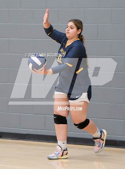 Thumbnail 1 in Lincoln Prep vs Bourgade Catholic (Epic Tourneys Volleyball Invite) photogallery.
