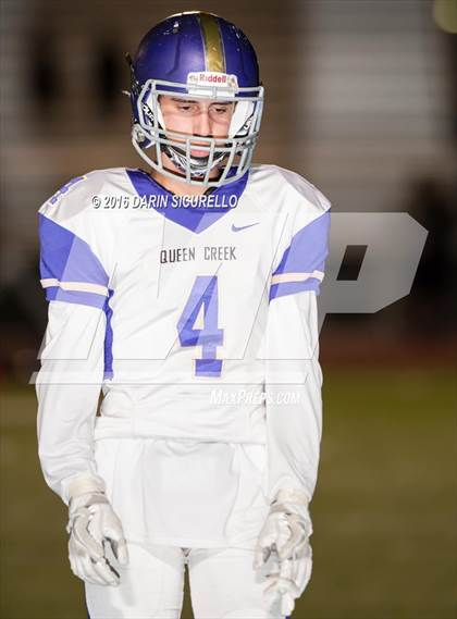 Thumbnail 3 in Queen Creek vs. Williams Field (AIA Divsion 5A Semifinal) photogallery.