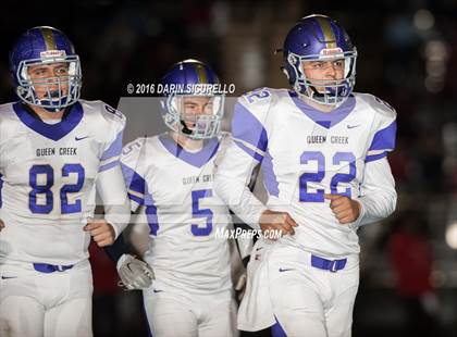 Thumbnail 1 in Queen Creek vs. Williams Field (AIA Divsion 5A Semifinal) photogallery.
