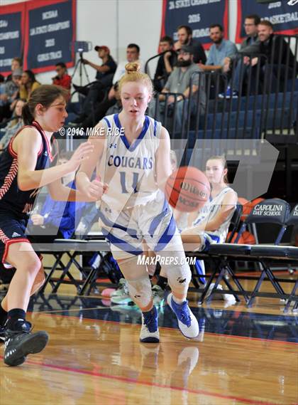 Thumbnail 1 in Calvary Day School vs Calvary Baptist Day School (WNC Holiday Classic) photogallery.