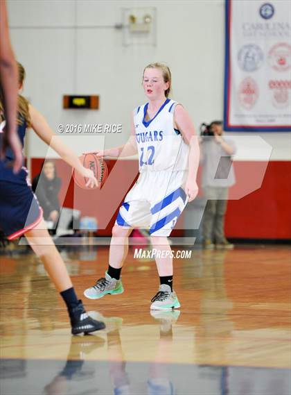Thumbnail 1 in Calvary Day School vs Calvary Baptist Day School (WNC Holiday Classic) photogallery.
