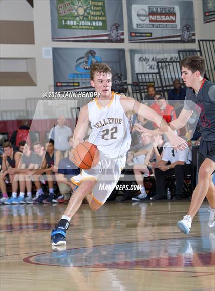 Thumbnail 2 in Bellevue vs. Pinnacle (Rancho Mirage Holiday Invitational) photogallery.