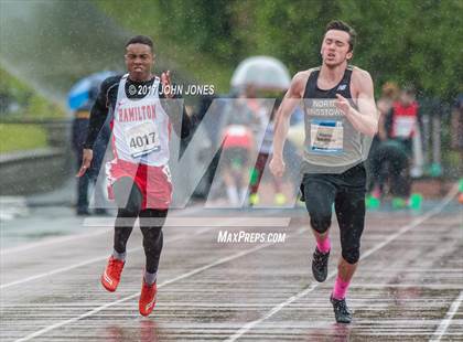 Thumbnail 3 in 50th Annual Loucks Games (Men's 100 Meter Dash) photogallery.