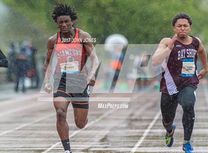 Thumbnail 1 in 50th Annual Loucks Games (Men's 100 Meter Dash) photogallery.