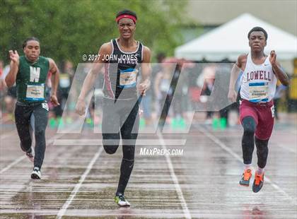 Thumbnail 3 in 50th Annual Loucks Games (Men's 100 Meter Dash) photogallery.
