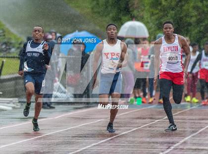 Thumbnail 3 in 50th Annual Loucks Games (Men's 100 Meter Dash) photogallery.