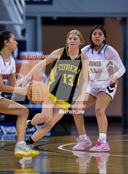 Thumbnail 2 in Pyramid Lake vs. Eureka (NIAA 1A State Championship) photogallery.