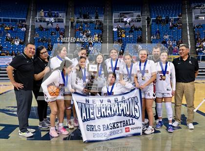 Thumbnail 3 in Pyramid Lake vs. Eureka (NIAA 1A State Championship) photogallery.