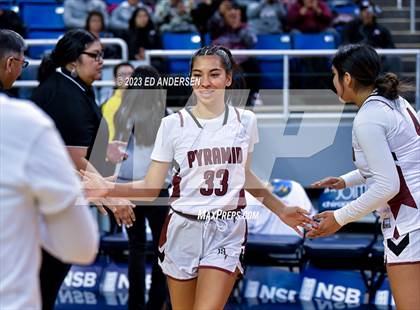 Thumbnail 2 in Pyramid Lake vs. Eureka (NIAA 1A State Championship) photogallery.