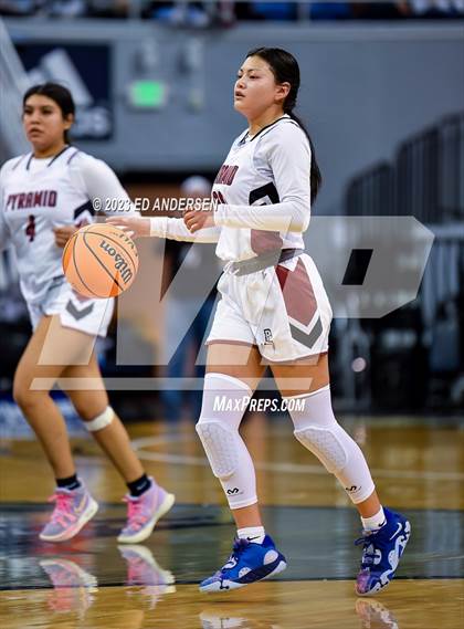 Thumbnail 2 in Pyramid Lake vs. Eureka (NIAA 1A State Championship) photogallery.