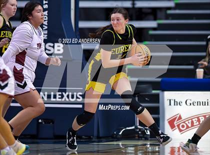 Thumbnail 1 in Pyramid Lake vs. Eureka (NIAA 1A State Championship) photogallery.