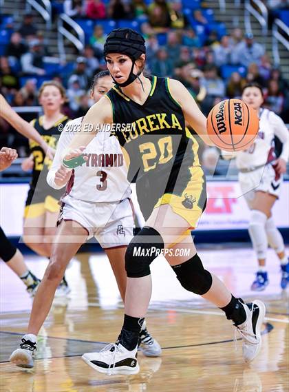 Thumbnail 3 in Pyramid Lake vs. Eureka (NIAA 1A State Championship) photogallery.