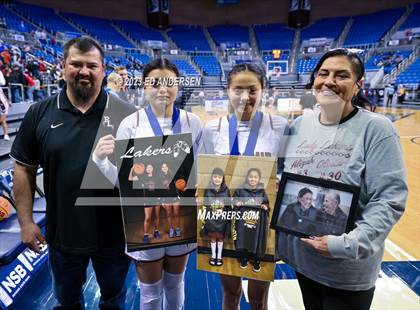 Thumbnail 2 in Pyramid Lake vs. Eureka (NIAA 1A State Championship) photogallery.