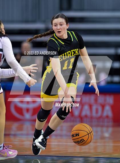 Thumbnail 1 in Pyramid Lake vs. Eureka (NIAA 1A State Championship) photogallery.