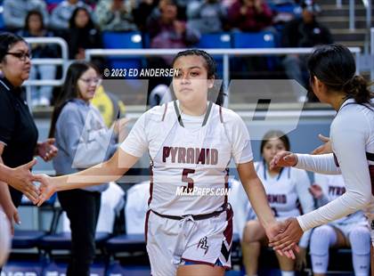 Thumbnail 2 in Pyramid Lake vs. Eureka (NIAA 1A State Championship) photogallery.