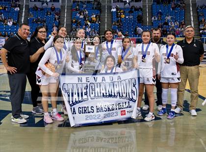 Thumbnail 1 in Pyramid Lake vs. Eureka (NIAA 1A State Championship) photogallery.
