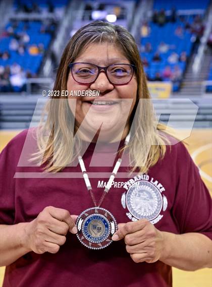 Thumbnail 3 in Pyramid Lake vs. Eureka (NIAA 1A State Championship) photogallery.