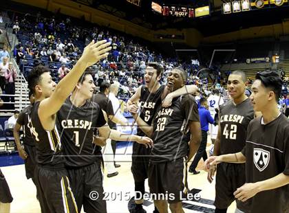Thumbnail 2 in Crespi vs. Capital Christian (CIF State D4 Final) photogallery.