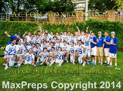 Thumbnail 1 in Duxbury vs Acton-Boxborough (MIAA Division 1 Final) photogallery.