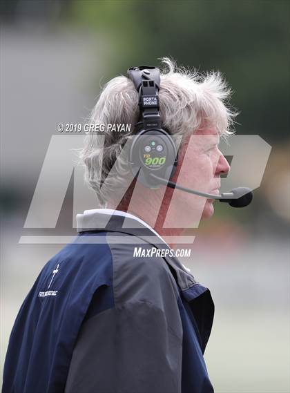Thumbnail 2 in Pope John XXIII vs. St. Joseph Regional (Scrimmage) photogallery.