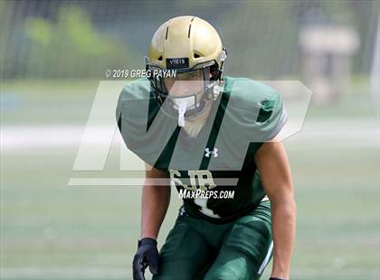Thumbnail 2 in Pope John XXIII vs. St. Joseph Regional (Scrimmage) photogallery.