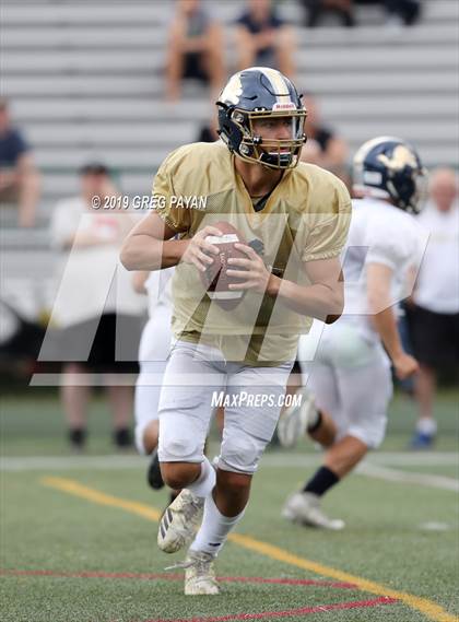 Thumbnail 1 in Pope John XXIII vs. St. Joseph Regional (Scrimmage) photogallery.