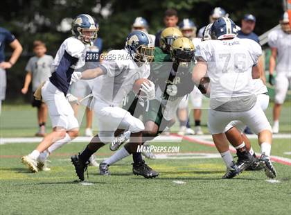 Thumbnail 3 in Pope John XXIII vs. St. Joseph Regional (Scrimmage) photogallery.