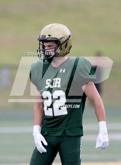 Thumbnail 1 in Pope John XXIII vs. St. Joseph Regional (Scrimmage) photogallery.