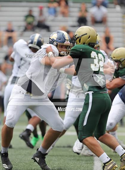 Thumbnail 2 in Pope John XXIII vs. St. Joseph Regional (Scrimmage) photogallery.