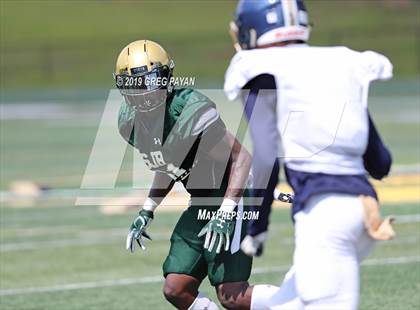 Thumbnail 1 in Pope John XXIII vs. St. Joseph Regional (Scrimmage) photogallery.