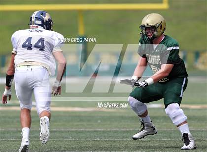 Thumbnail 2 in Pope John XXIII vs. St. Joseph Regional (Scrimmage) photogallery.