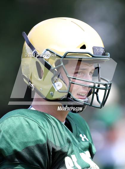 Thumbnail 3 in Pope John XXIII vs. St. Joseph Regional (Scrimmage) photogallery.
