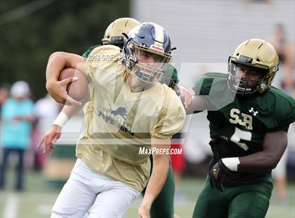 Thumbnail 1 in Pope John XXIII vs. St. Joseph Regional (Scrimmage) photogallery.