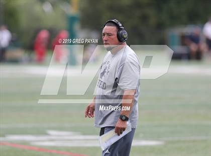 Thumbnail 3 in Pope John XXIII vs. St. Joseph Regional (Scrimmage) photogallery.