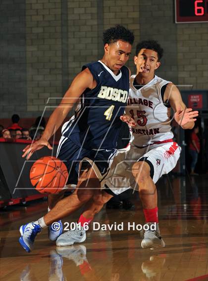Thumbnail 3 in Village Christian vs. St. John Bosco (Nike Extravaganza) photogallery.