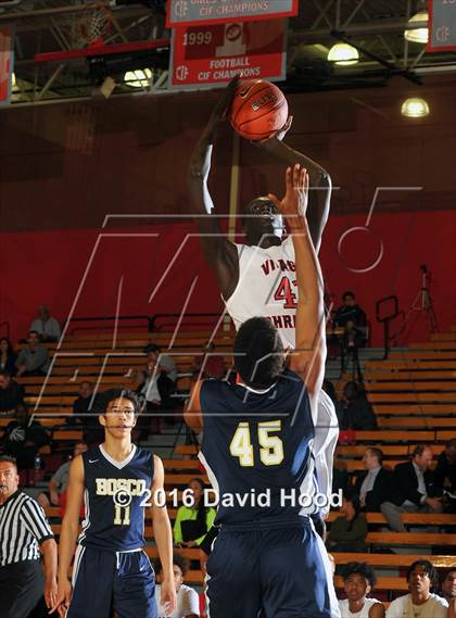 Thumbnail 2 in Village Christian vs. St. John Bosco (Nike Extravaganza) photogallery.