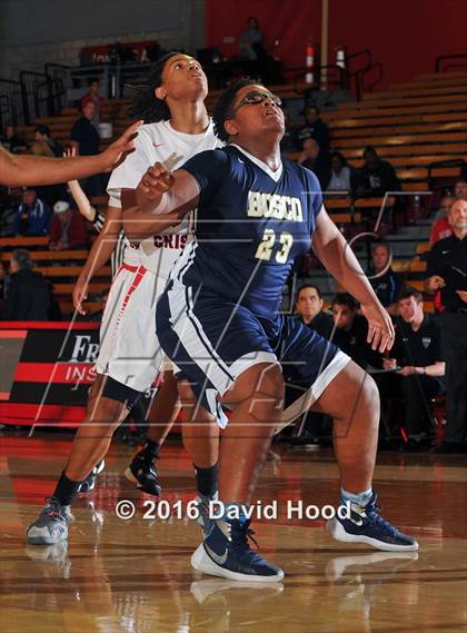 Thumbnail 2 in Village Christian vs. St. John Bosco (Nike Extravaganza) photogallery.