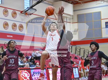 Thumbnail 1 in Lawrence Central vs. Evansville Bosse photogallery.