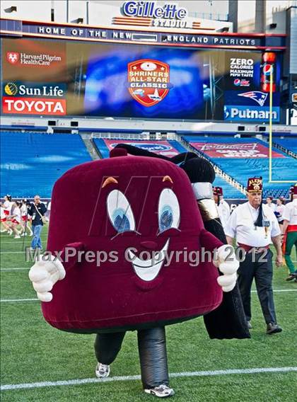 Thumbnail 1 in  MHSFCA/Aleppo Shriners All-Star Classic (North vs. South) photogallery.