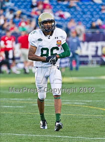 Thumbnail 1 in  MHSFCA/Aleppo Shriners All-Star Classic (North vs. South) photogallery.