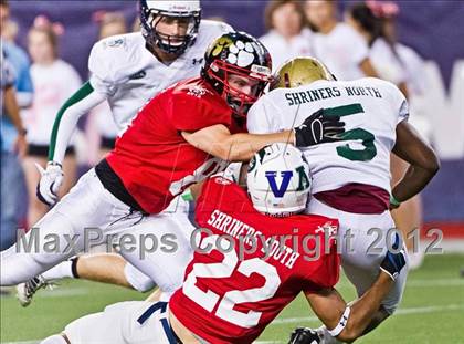 Thumbnail 1 in  MHSFCA/Aleppo Shriners All-Star Classic (North vs. South) photogallery.