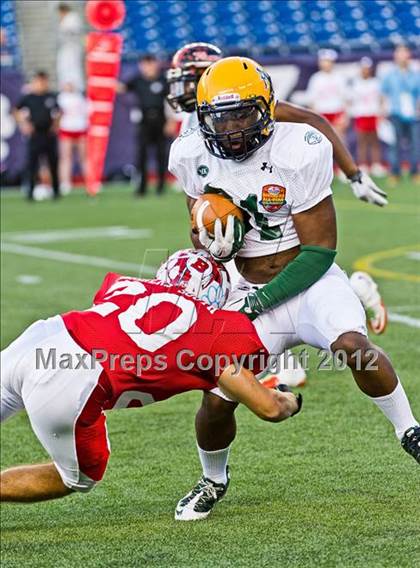 Thumbnail 3 in  MHSFCA/Aleppo Shriners All-Star Classic (North vs. South) photogallery.
