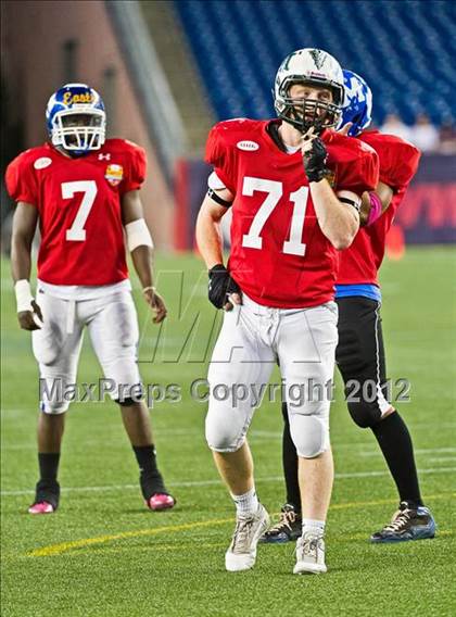 Thumbnail 3 in  MHSFCA/Aleppo Shriners All-Star Classic (North vs. South) photogallery.