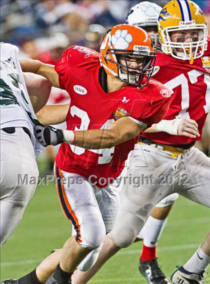 Thumbnail 1 in  MHSFCA/Aleppo Shriners All-Star Classic (North vs. South) photogallery.